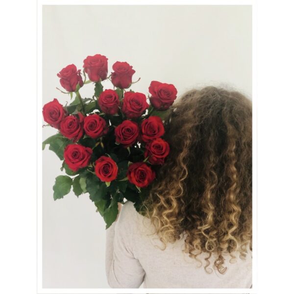 Bouquet de roses rouges 70 CM