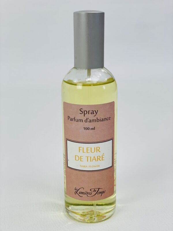 TIARE SPRAY Gamme Nature - Senteur Fleur de Tiaré