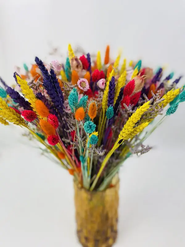 ARC EN CIEL 1 (50€.) Arc en Ciel - fleurs séchées