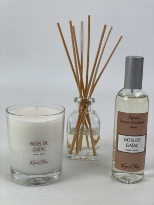 BOIS DE GAIAC TRIO Gamme Nature - Senteur Bois de Gaiac
