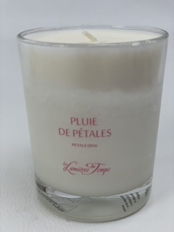 PLUIE DE PETALE BOUGIE Gamme Nature - Senteur pluie de pétales