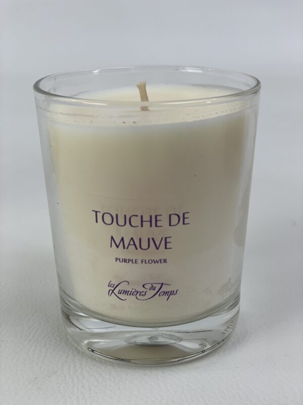 TOUCHE DE MAUVE BOUGIE Gamme Nature - Senteur touche de mauve