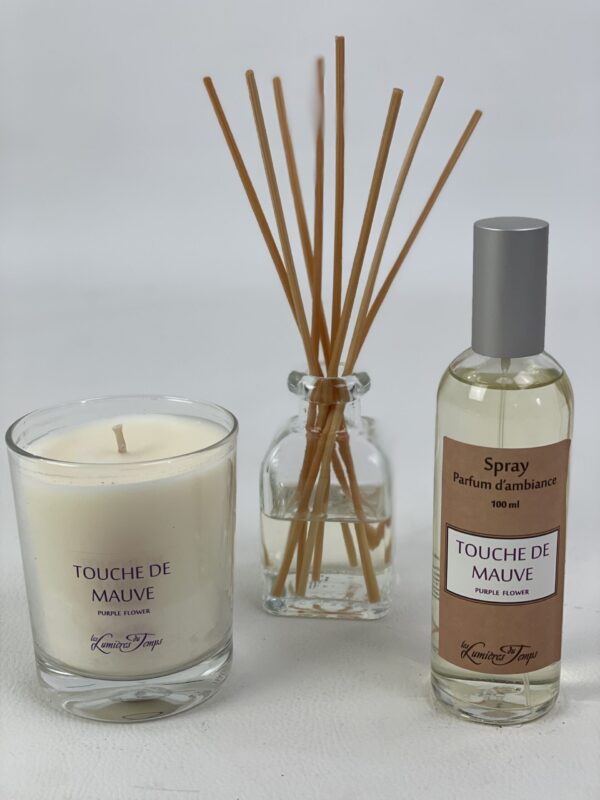 TOUCHE DE MAUVE TRIO Gamme Nature - Senteur touche de mauve