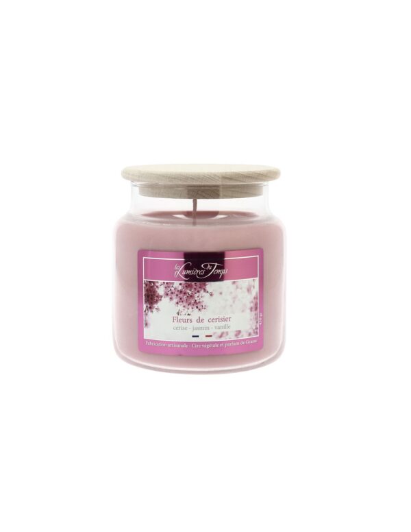 Bougie colorée Fleur de cerisier