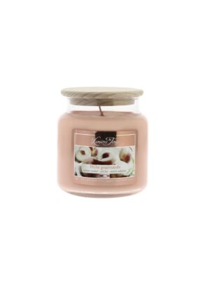 bougie-cire-coloree-430gr-peche-gourmande Bougie colorée pêche gourmande