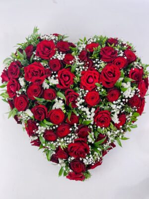 Coeur deuil 50cm 350€ AMOUR ETERNEL