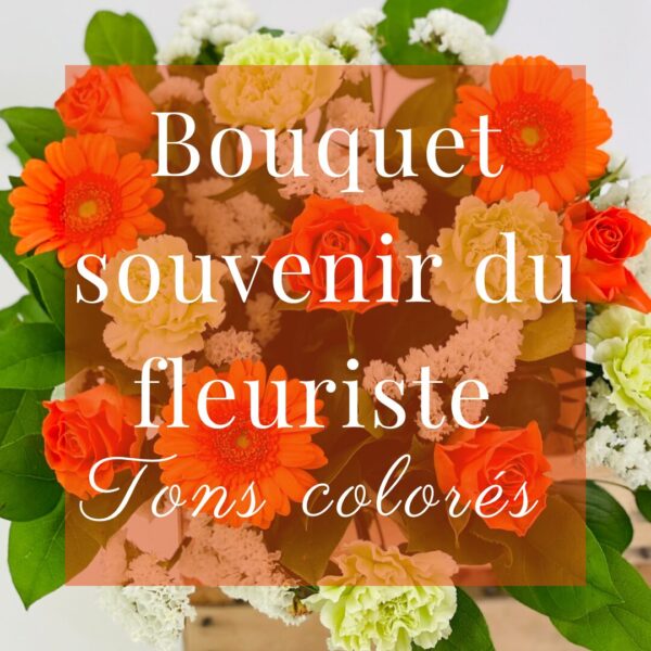 Publication Instagram citation Avril photo floral délicat rose - 1 BOUQUET SOUVENIR DU FLEURISTE COLORE